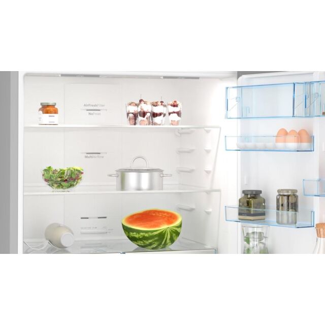 Bosch KGN86VIEA, Free-standing fridge-freezer with freezer at bottom
