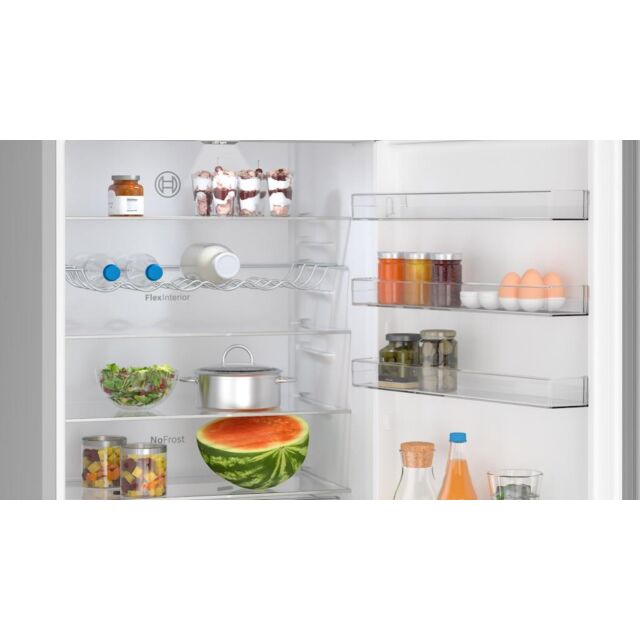 Bosch KGN492LDFG, Free-standing fridge-freezer with freezer at bottom