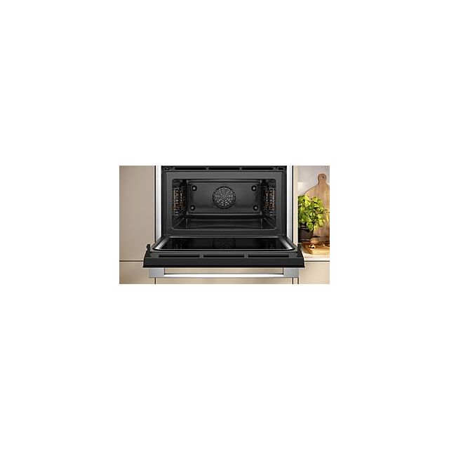 Neff C24MR21N0B, Built-in compact oven with microwave function