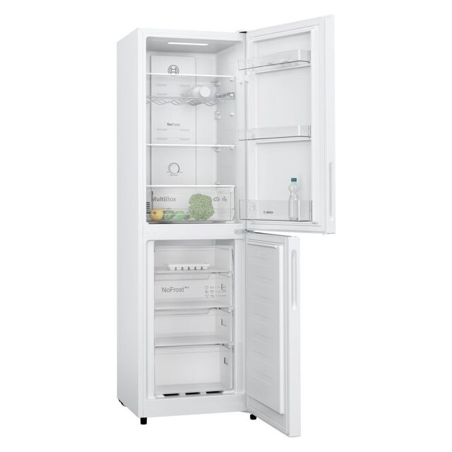 Bosch KGN27NWEAG, Free-standing fridge-freezer with freezer at bottom