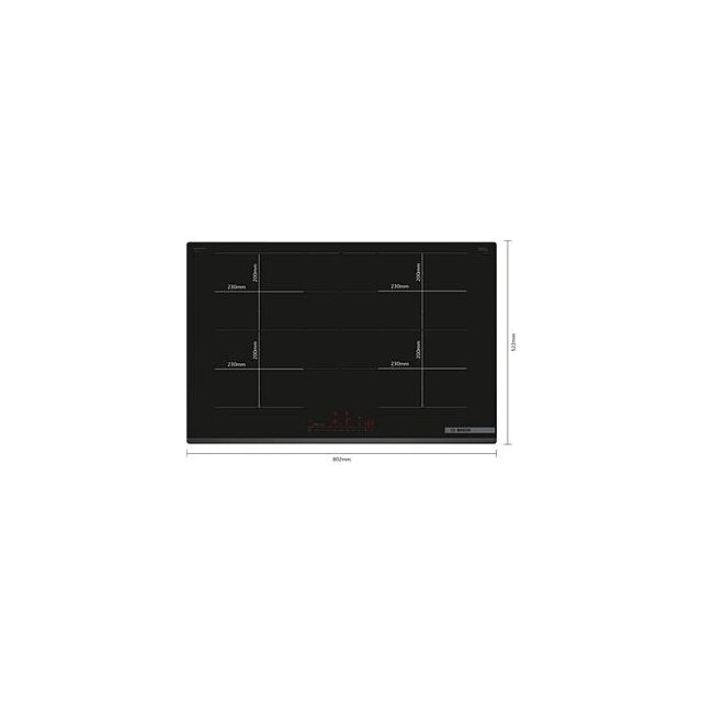 Bosch PXY83KHC1E, Induction hob