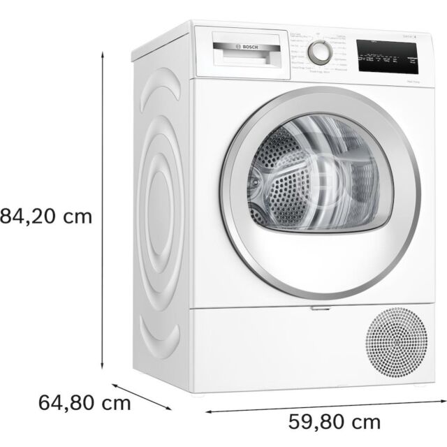 Bosch WTH85224GB, heat pump dryer