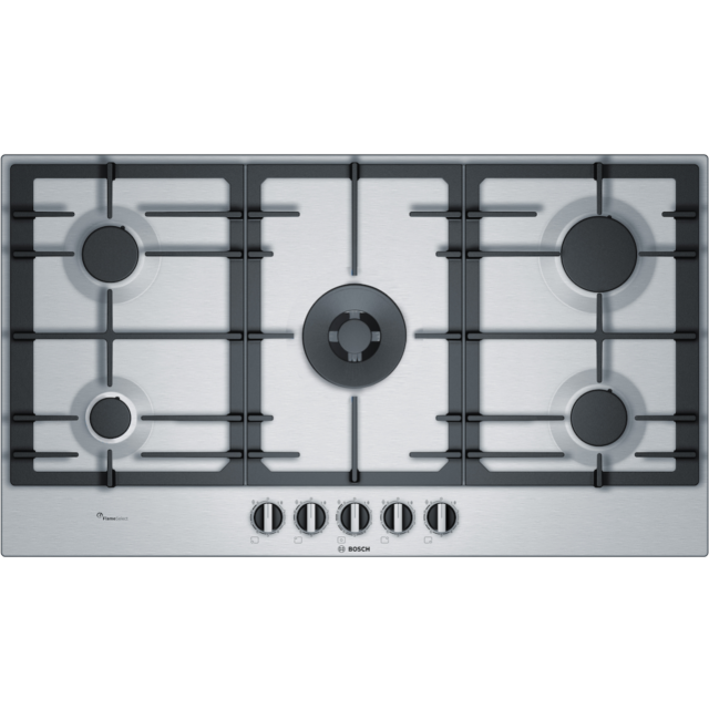 Bosch PCR9A5B90, Gas hob