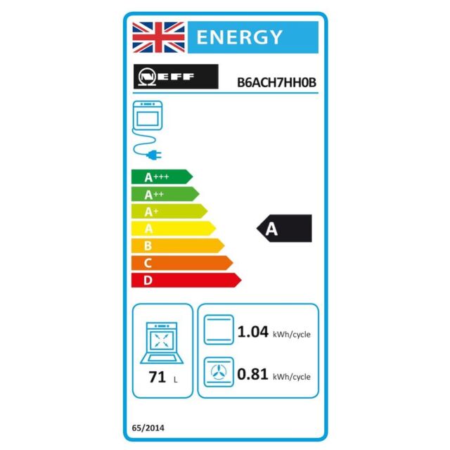 Neff B6ACH7HH0B, Built-in oven