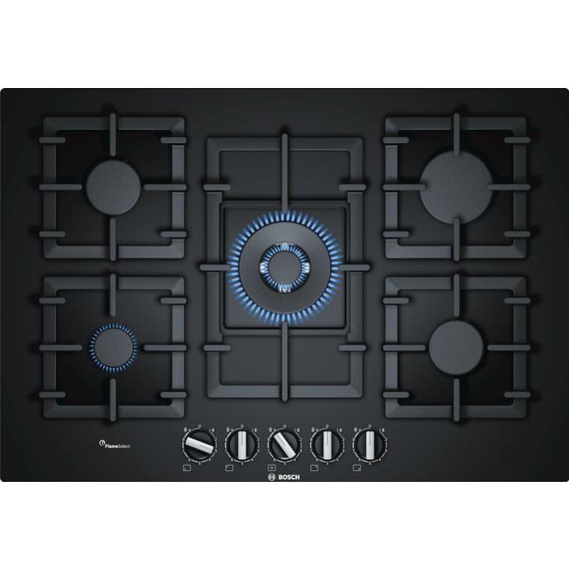 Bosch PPQ7A6B90, Gas hob