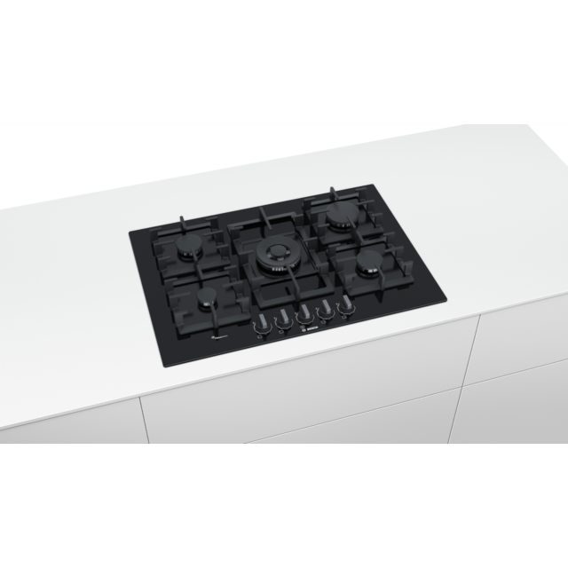 Bosch PPQ7A6B90, Gas hob