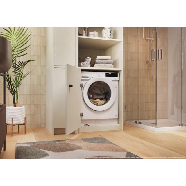 Candy BC4S49M6D8J-80 9kg Integrated Washing Machine with A-20% Energy Rating - White