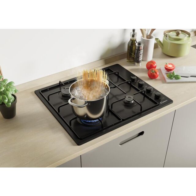 Candy CHW6LBB 60cm Gas Hob