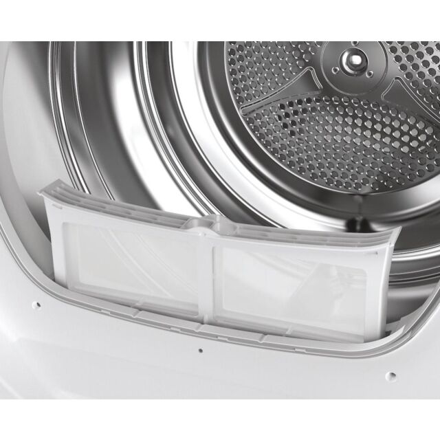 Hoover BATD H7A1TCER-80 H-DRY 300 PRO Integrated 7kg Heat Pump Tumble Dryer - A+ Energy Rated - Anthracite