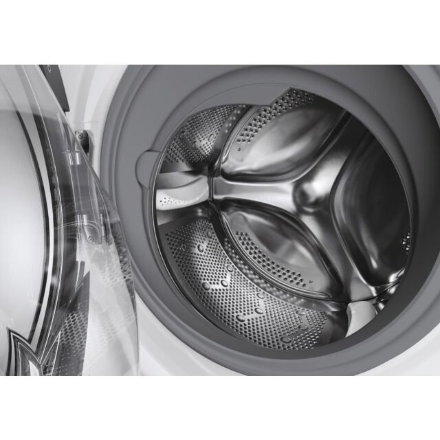 Hoover HBDOS 695TAMCE-80 H-WASH&DRY 300 PRO Integrated Washer Dryer, 9/5kg Capacity, 1600rpm, D/A Energy Rated - White & Chrome