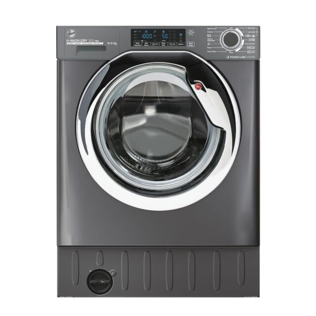 Hoover HBDOS695TAMCRE80 H-WASH&DRY 300 PRO Integrated Washer Dryer, 9/5kg Capacity, 1600rpm, D/A Energy Rated - Anthracite