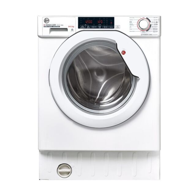 Hoover HBDOS 695TAME-80 H-WASH&DRY 300 PRO Integrated Washer Dryer, 9/5kg Capacity, 1600rpm, D/A Energy Rated - White