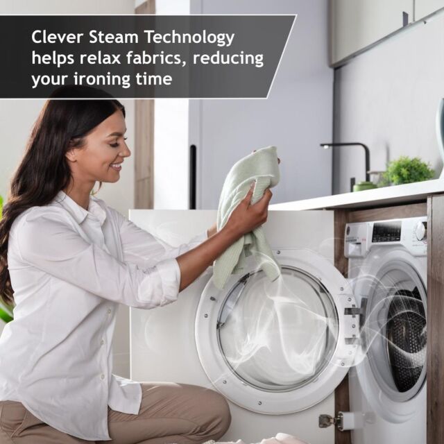 Hoover HBDOS 695TAME-80 H-WASH&DRY 300 PRO Integrated Washer Dryer, 9/5kg Capacity, 1600rpm, D/A Energy Rated - White