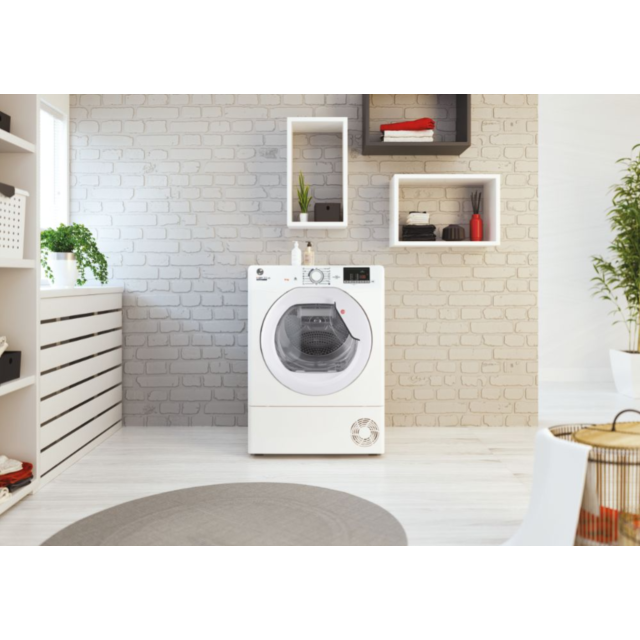 Hoover H-Dry 300 HLE C9DE NFC 9kg Condenser Tumble Dryer - White