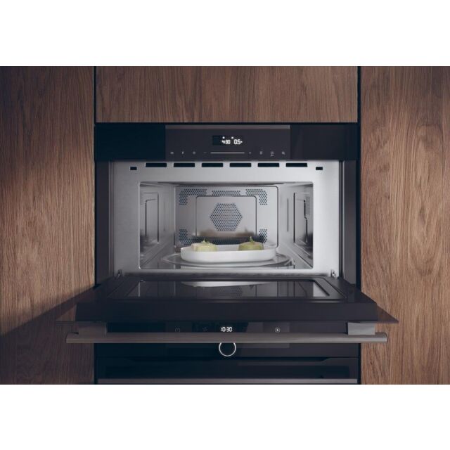 Haier HWO38MG6HXBD/UK Built-In Combination Microwave Oven - Black