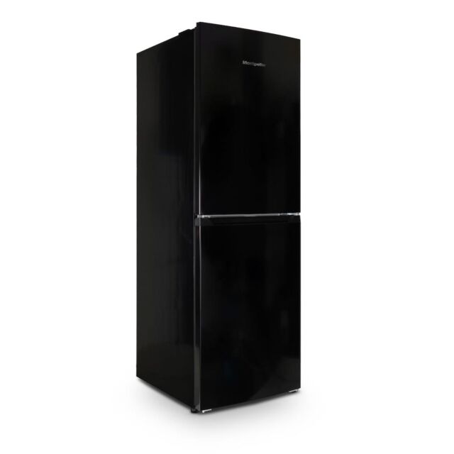 Montpellier MNF167EBK No Frost 50/50 Fridge Freezer In Black