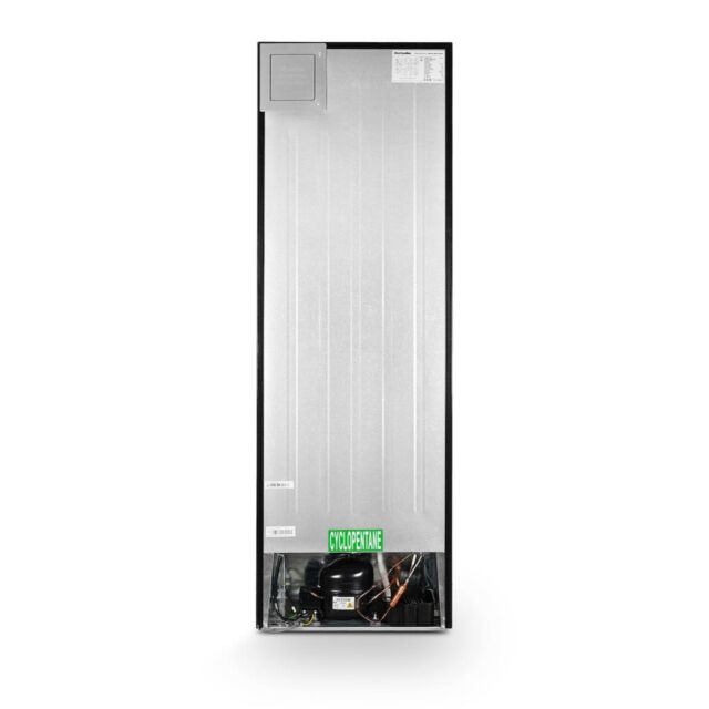Montpellier MNF167EBK No Frost 50/50 Fridge Freezer In Black