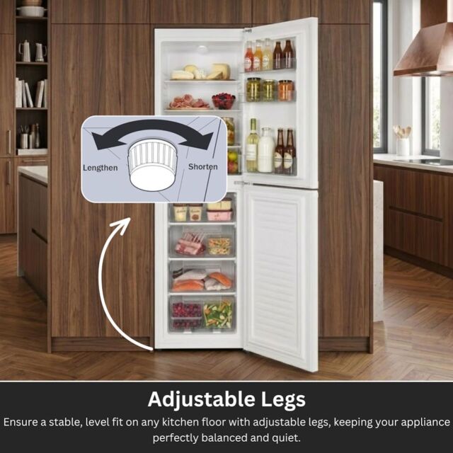 Teknix STF1725W 50/50 Fridge Freezer Static - White