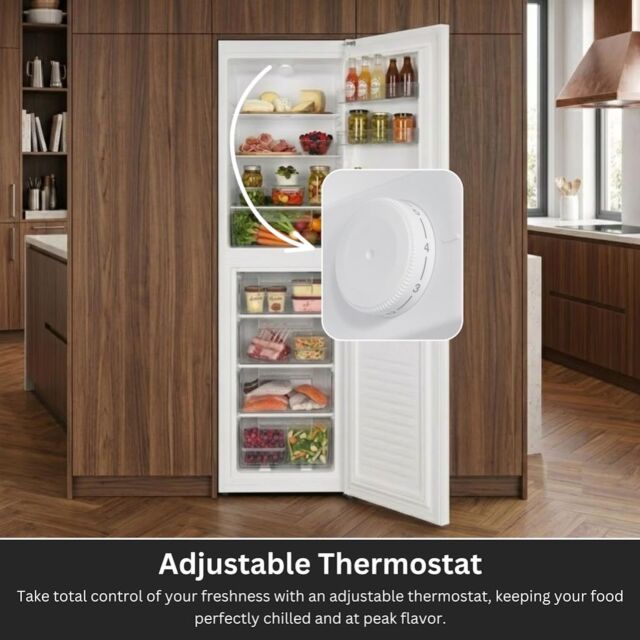Teknix STF1725W 50/50 Fridge Freezer Static - White