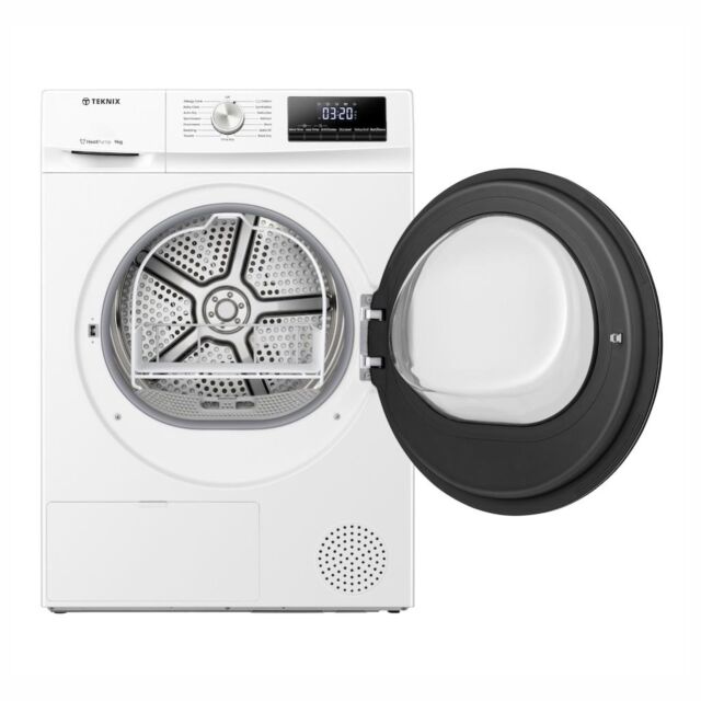 Teknix TK2HP9HW 9kg Heat Pump Tumble Dryer - White