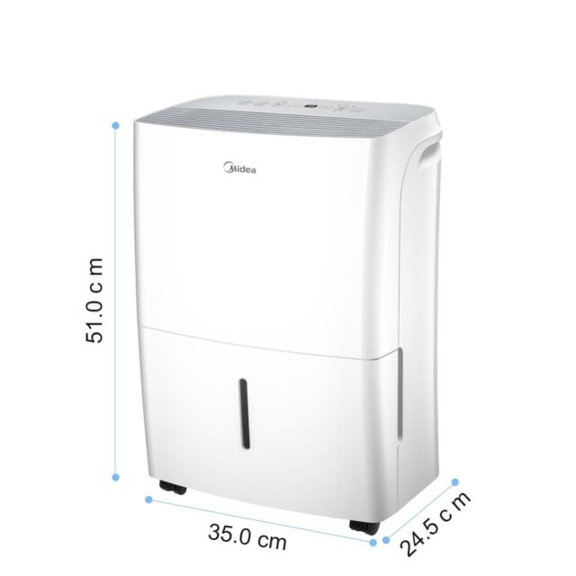 Midea MDDF2-16DEN7-UK 16L Dehumidifier - White