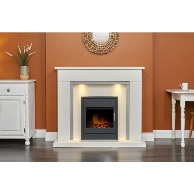 Aurora 48' Montreal Fire Suround 3inch Rebate