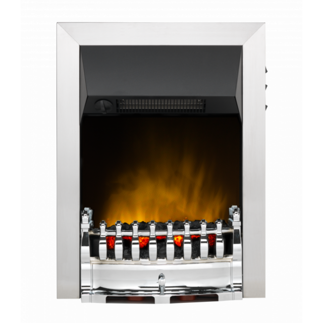Dimplex Balmoral Chrome Inset Electric Fire