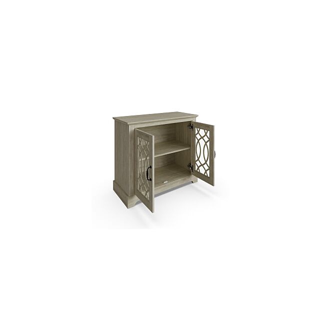 GFW AME2DSDGO AMELIE 2 DOOR SIDEBOARD DUSTY GREY OAK