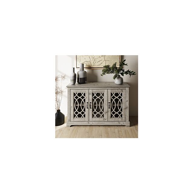 GFW AME3DSMXG AMELIE 3 DOOR SIDEBOARD MEXICAN GREY