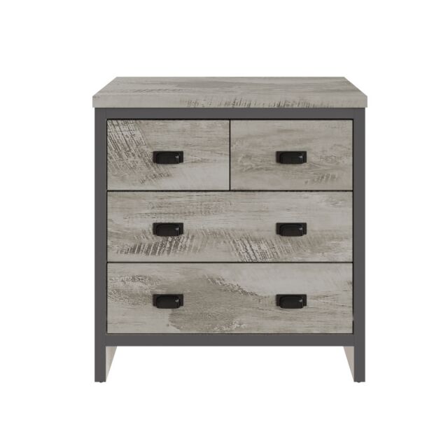 GFW BOS22CGRY BOSTON 2+2 DRAWER CHEST GREY
