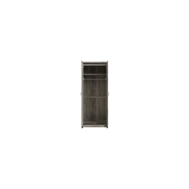 GFW BOS2DWGRY BOSTON 2 DOOR WARDROBE GREY