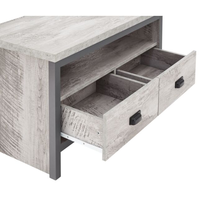 GFW BOSCTVGRY BOSTON CORNER TV UNIT GREY