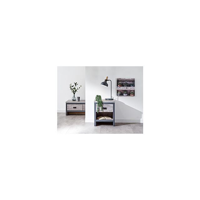 GFW BOSLAMGRY BOSTON LAMP TABLE GREY