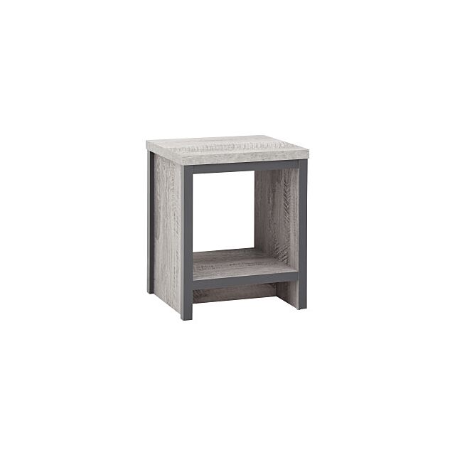 GFW BOSSLTGRY BOSTON SIMPLE LAMP TABLE GREY
