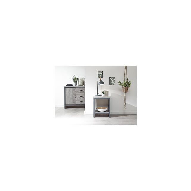 GFW BOSSLTGRY BOSTON SIMPLE LAMP TABLE GREY