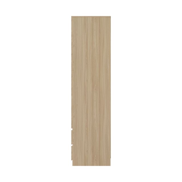 GFW CAT34WOAK CATANIA 3 DOOR 4 DRAWER WARDROBE EURO OAK