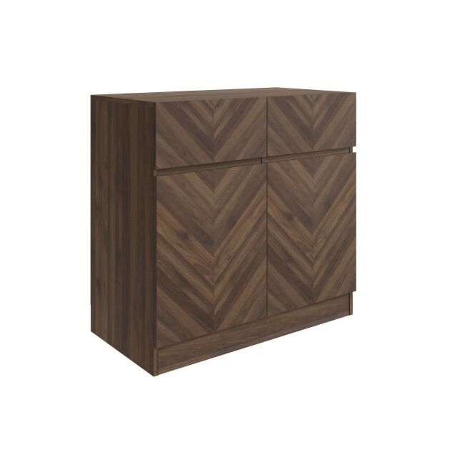 GFW CATCSBWAL CATANIA COMPACT SIDEBOARD ROYAL WALNUT