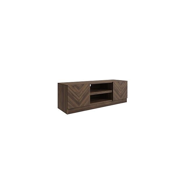 GFW CATTVUWAL CATANIA 2 DOOR TV UNIT ROYAL WALNUT