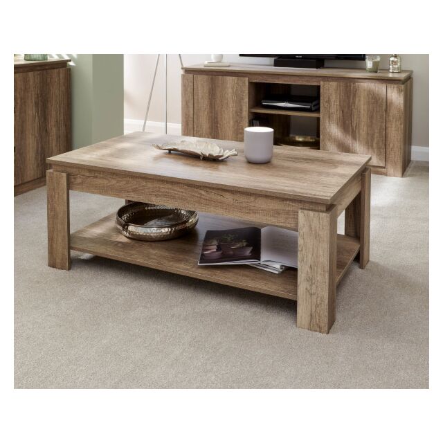 GFW CYNCOFOAK CANYON OAK COFFEE TABLE