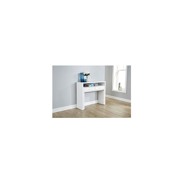 GFW EXTCNSWHT REGIS EXTENDING CONSOLE TABLE WHITE
