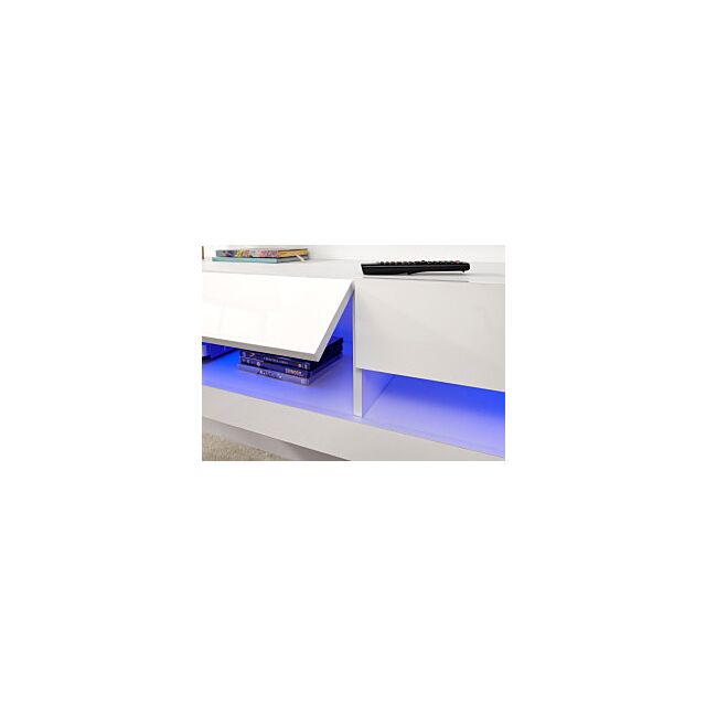 GFW GAL180WWG GALICIA 180CM WALL TV UNIT WITH LED WHITE