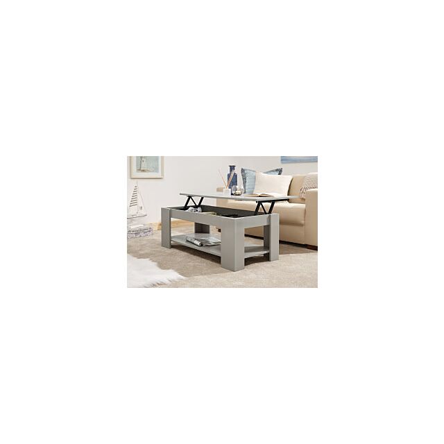 GFW GRPLCTGRY LIFT UP COFFEE TABLE GREY
