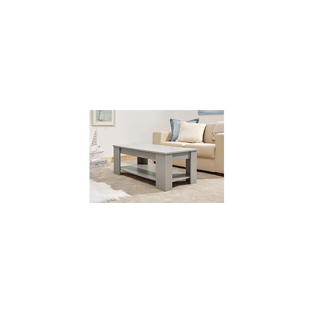 GFW GRPLCTGRY LIFT UP COFFEE TABLE GREY
