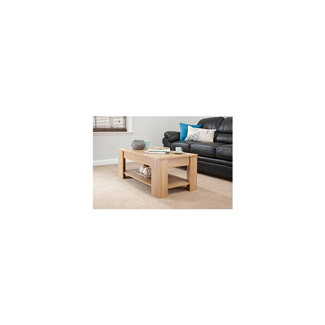 GFW GRPLCTOAK LIFT UP COFFEE TABLE OAK