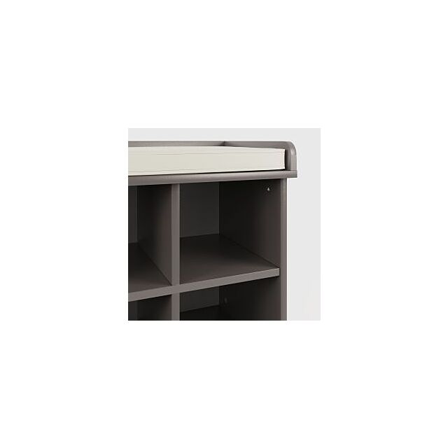 GFW KEMSHBGRY KEMPTON SHOE BENCH GREY