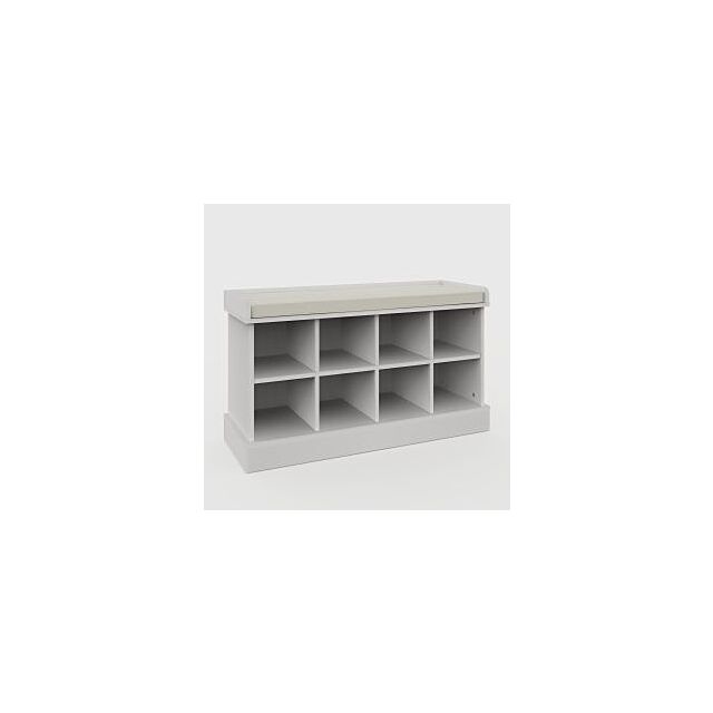 GFW KEMSHBWHT KEMPTON SHOE BENCH WHITE