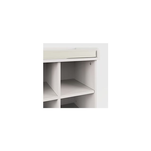 GFW KEMSHBWHT KEMPTON SHOE BENCH WHITE