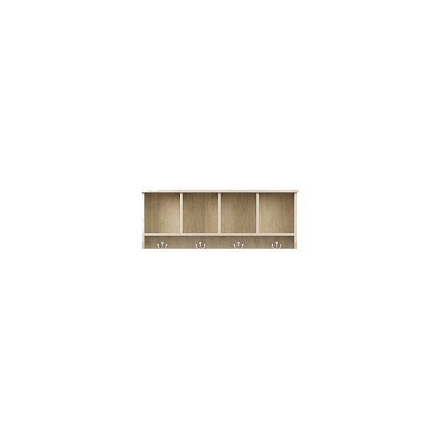 GFW KEMWRKOAK KEMPTON WALL RACK OAK