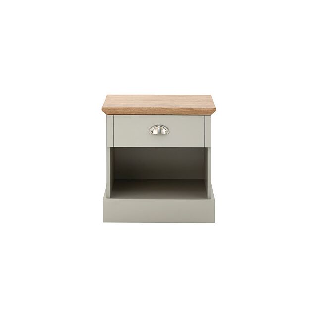 GFW KEN1BSGRY KENDAL 1 DRAWER BEDSIDE GREY