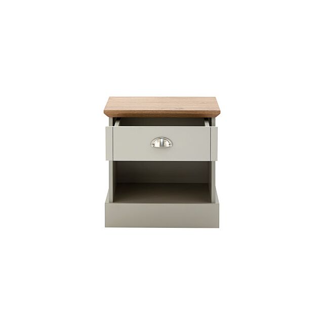 GFW KEN1BSGRY KENDAL 1 DRAWER BEDSIDE GREY